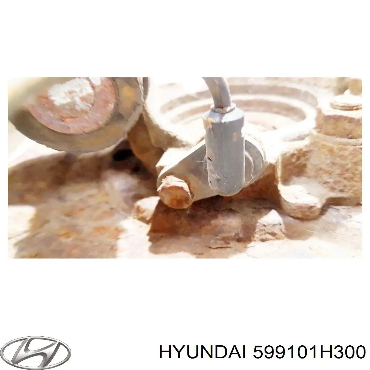 599101H300 Hyundai/Kia Датчик ABS задній лівий