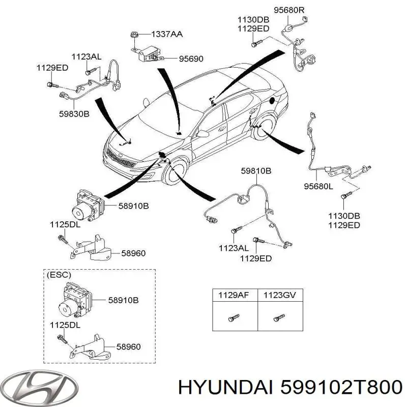 599102T800 Hyundai/Kia 