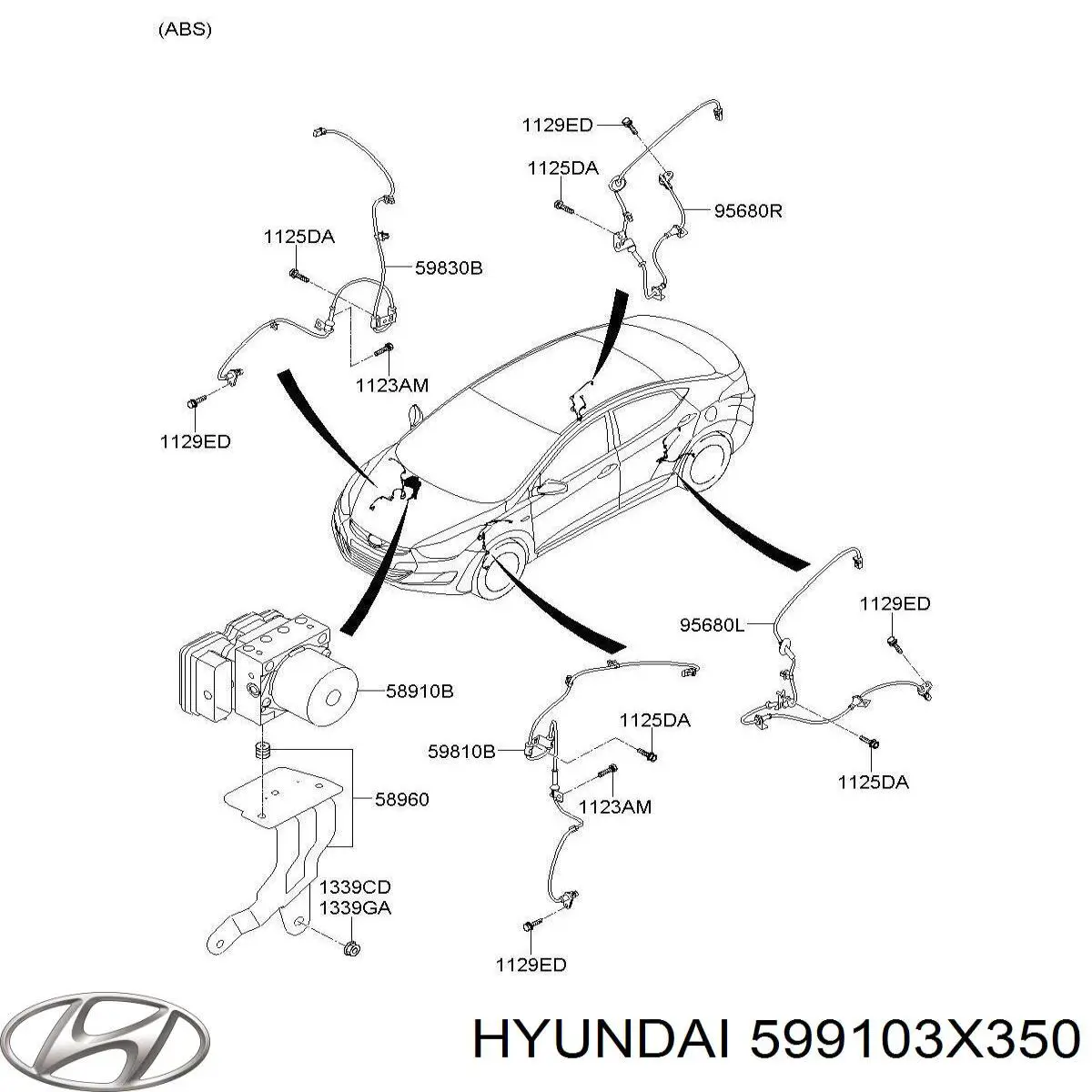  599103X350 Hyundai/Kia