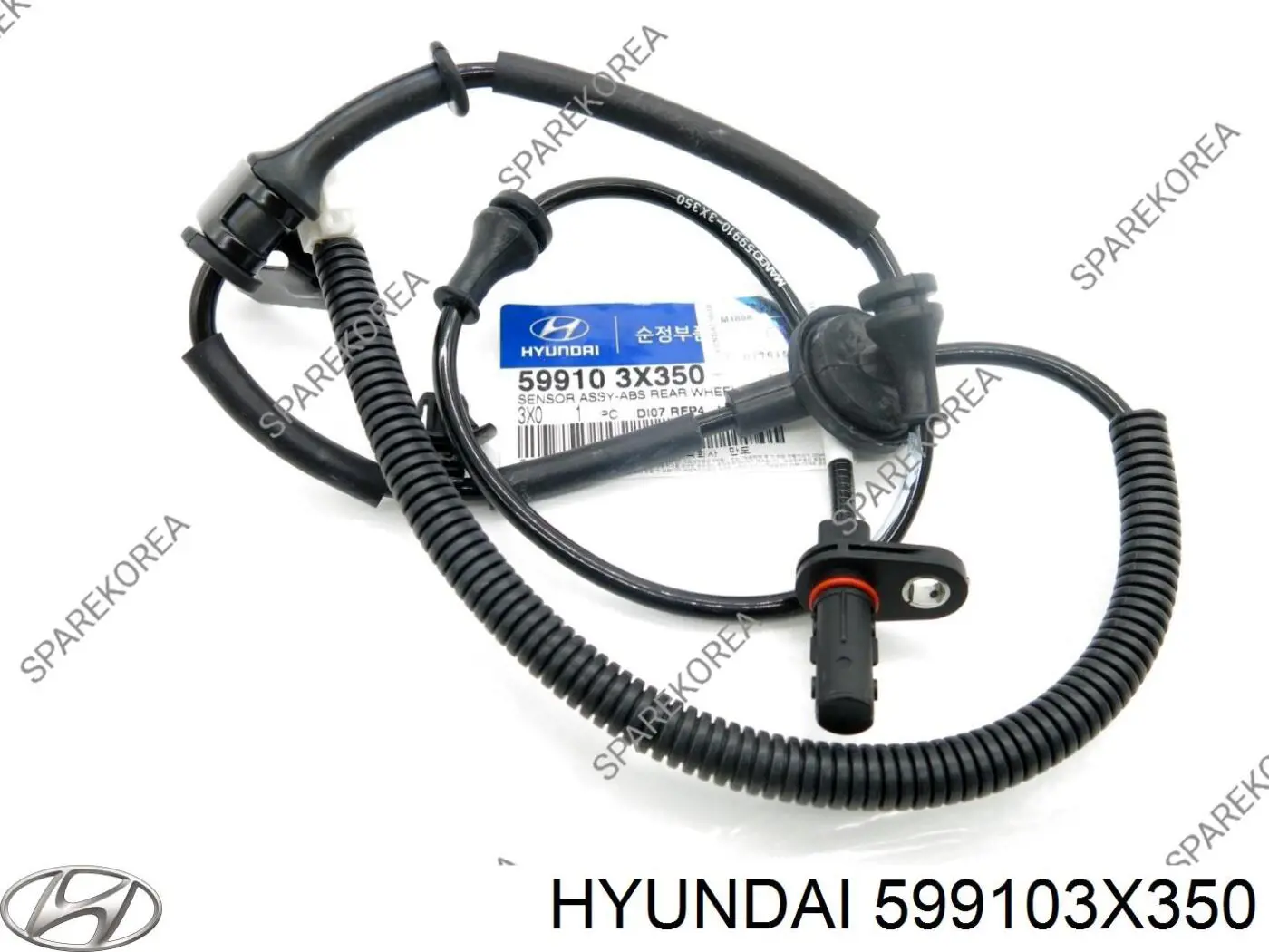 Купити 599103X350 Hyundai/Kia Датчик АБС (ABS) задній, лівий