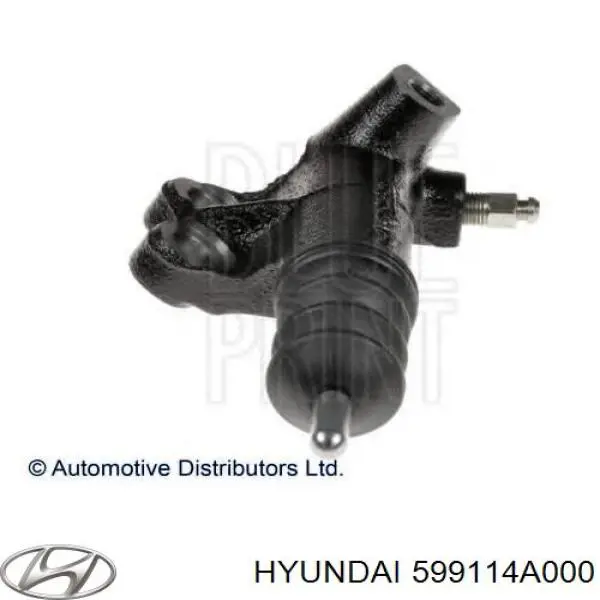 Трос ручного гальма передній 599114A000 Hyundai/Kia