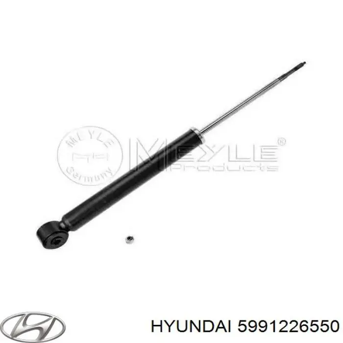 Трос ручного гальма задній, лівий 5991226550 Hyundai/Kia