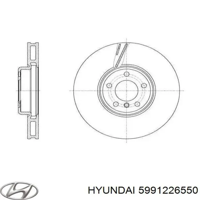 Трос стоянкового гальма задній лівий Hyundai/Kia 5991226550 ціна, від 22.08 USD
