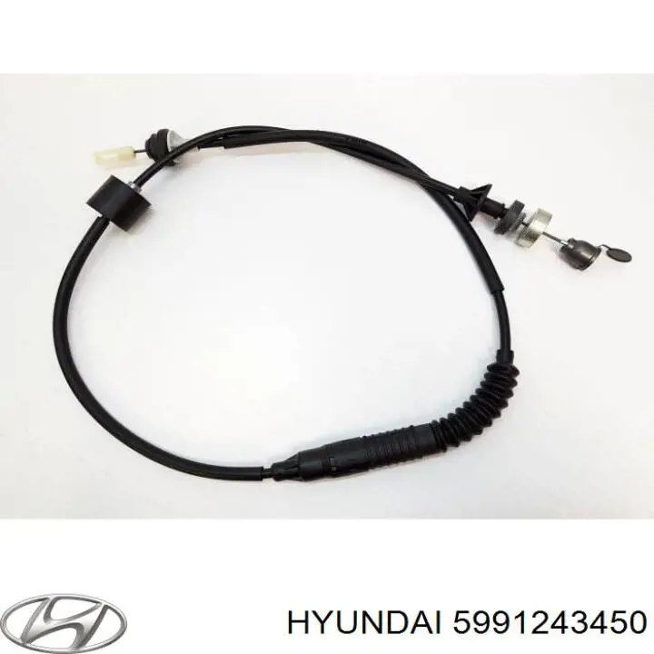 Трос ручного гальма задній, правий 5991243450 Hyundai/Kia