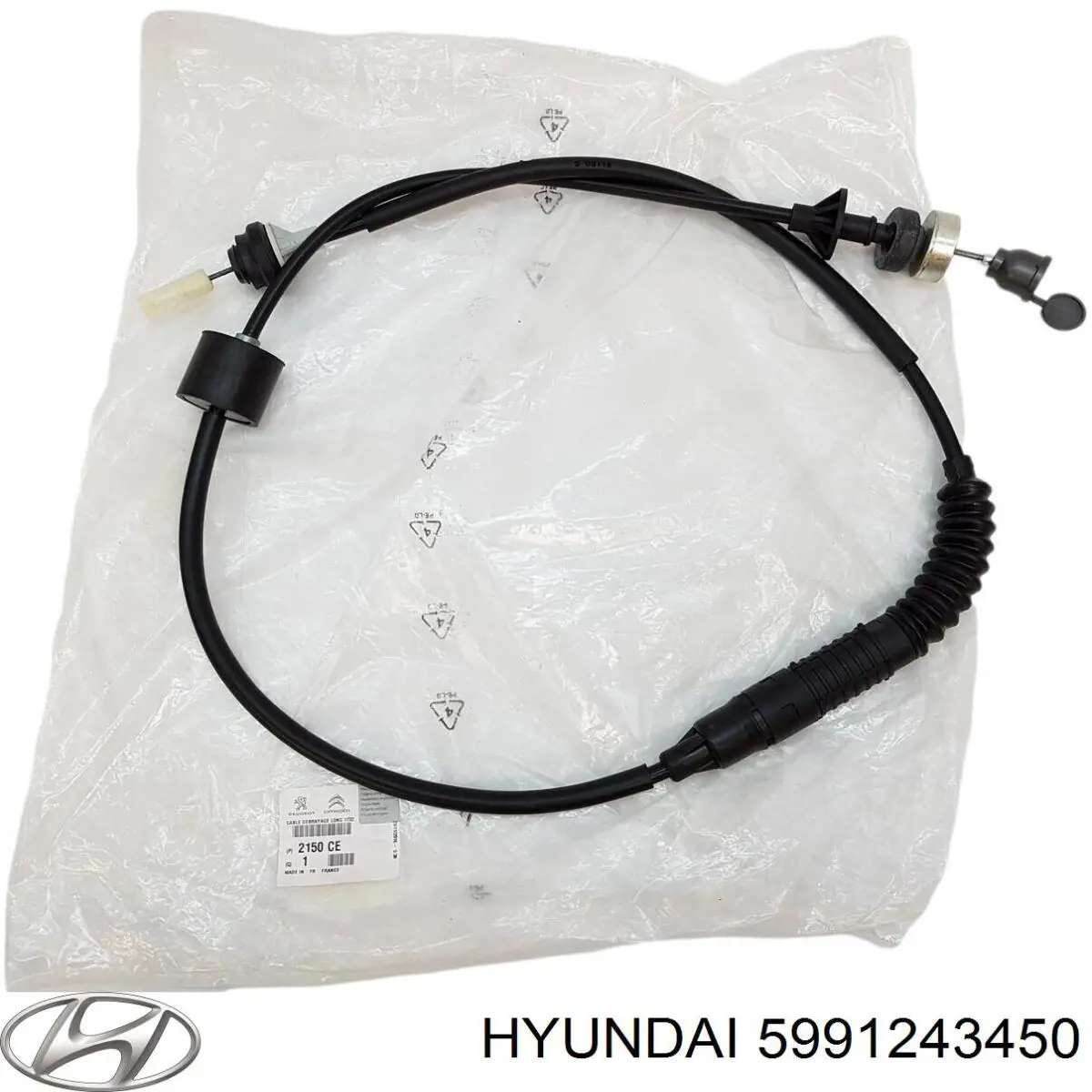 Трос стоянкового гальма задній правий Hyundai/Kia 5991243450 ціна, від 16.97 USD