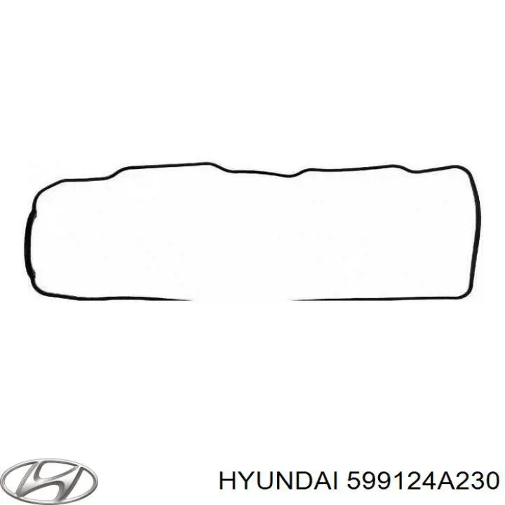 Купити 599124A230 Hyundai/Kia Трос ручного гальма задній, лівий
