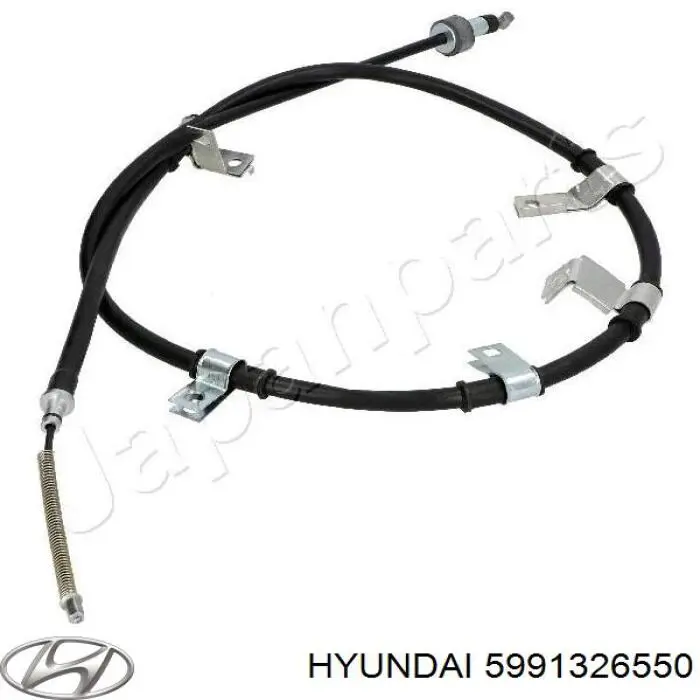 5991326550 Hyundai/Kia Трос ручного гальма задній, правий