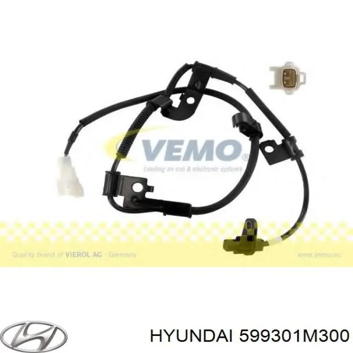 Датчик АБС (ABS) задній, правий 599301M300 Hyundai/Kia