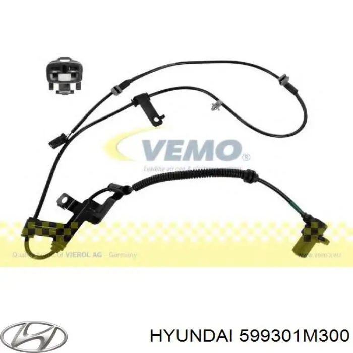 599301M300 Hyundai/Kia Датчик АБС (ABS) задній правий