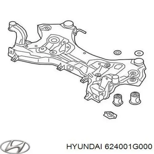 Купити Підрамник передній Hyundai Accent III MC