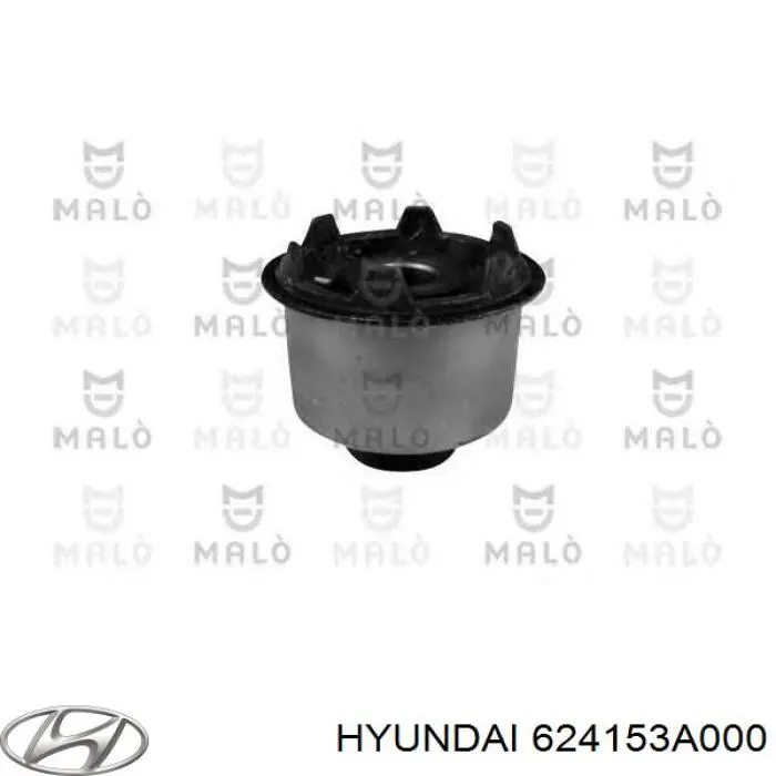 Купити 624153A000 Hyundai/Kia Сайлентблок передній балки/підрамника