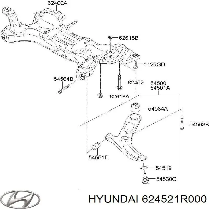 624521R000 Hyundai/Kia 