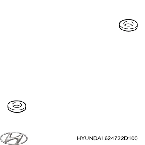  Hyundai/Kia 624722D100 ціна, від 3.51 USD