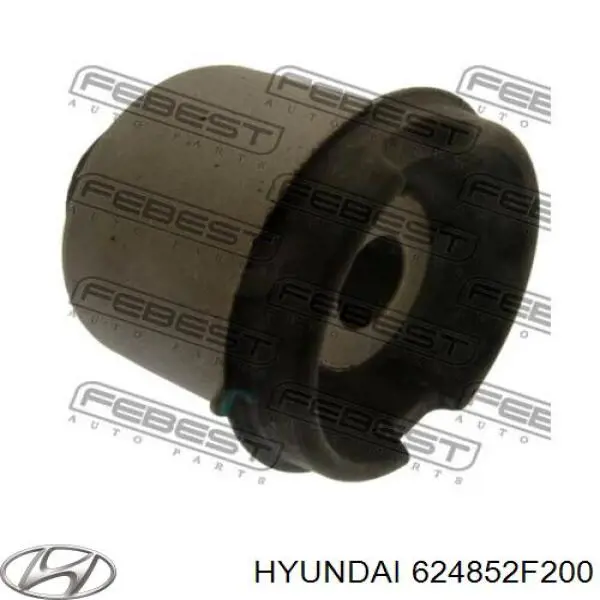 624852F200 Hyundai/Kia сайлентблок передній балки/підрамника