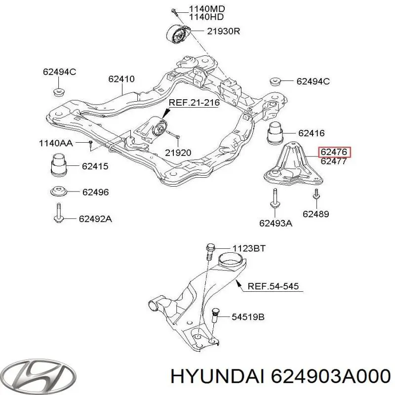 624903A000 Hyundai/Kia 