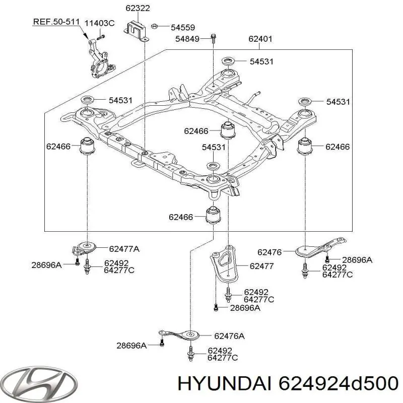  624924D500 Hyundai/Kia