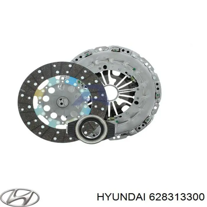 Комплект зчеплення (3 частини) 628313300 Hyundai/Kia