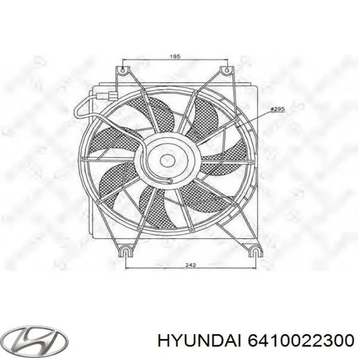 Купити 6410022302A Hyundai/Kia Установча панель передня