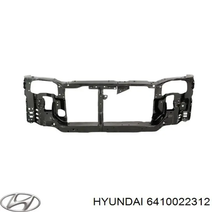 Супорт радіатора в зборі/монтажна панель кріплення фар Hyundai Accent (Хендай Акцент)
