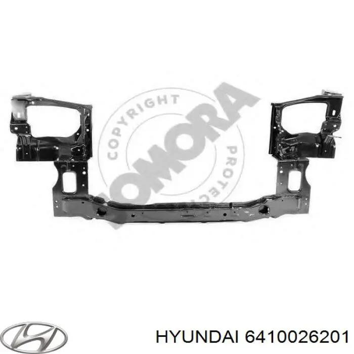 Купити 6410026201 Hyundai/Kia Підсилювач бампера