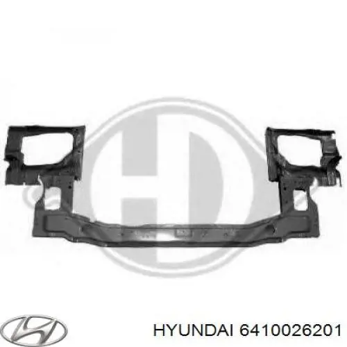 6410026201 Hyundai/Kia супорт радіатора нижній/монтажна панель кріплення фар