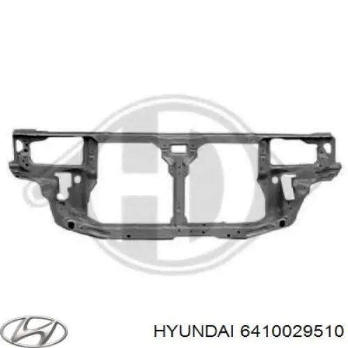 6410029510 Hyundai/Kia супорт радіатора в зборі/монтажна панель кріплення фар