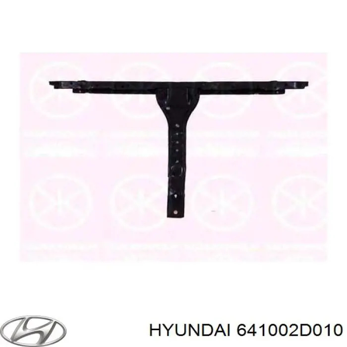 Супорт радіатора в зборі/монтажна панель кріплення фар Hyundai Elantra (XD) (Хендай Елантра)