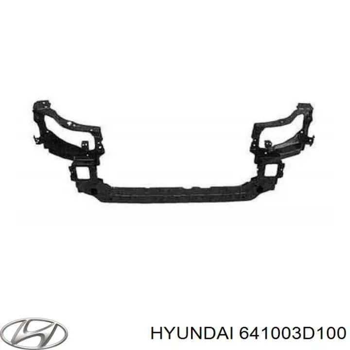 641003D100 Hyundai/Kia супорт радіатора нижній/монтажна панель кріплення фар