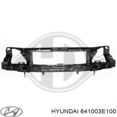 641003E100 Hyundai/Kia супорт радіатора в зборі/монтажна панель кріплення фар