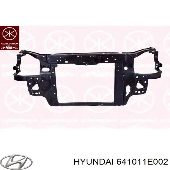 Супорт радіатора в зборі/монтажна панель кріплення фар Hyundai Accent (MC) (Хендай Акцент)
