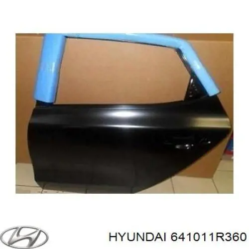 Рамка радіатора 641011R360 Hyundai/Kia