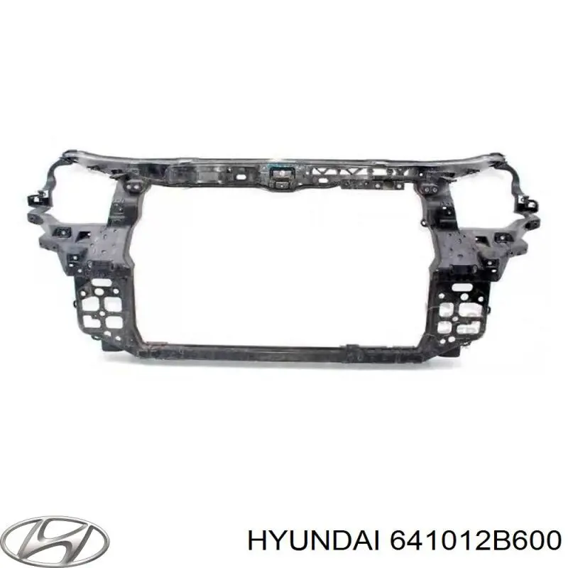 641012B600 Hyundai/Kia супорт радіатора в зборі/монтажна панель кріплення фар