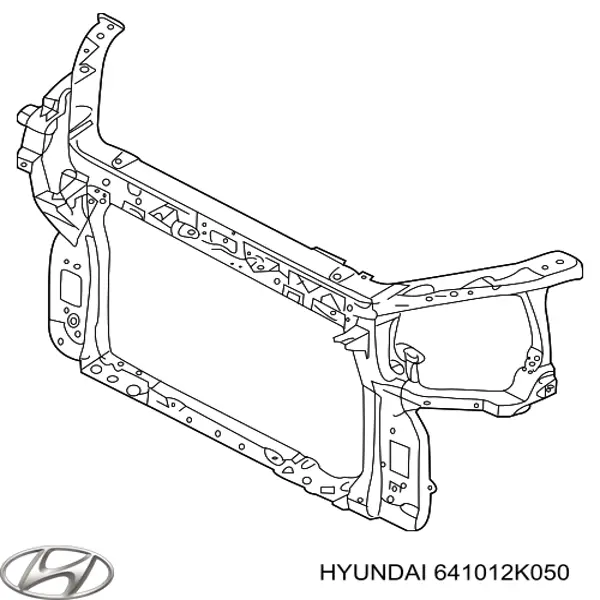 Купити 641012K050 Hyundai/Kia Установча панель передня