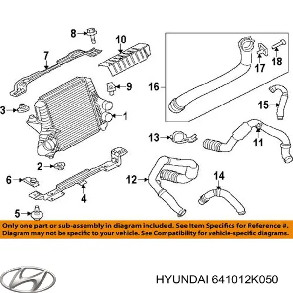 Панель передня Hyundai/Kia 641012K050 ціна, від 175.69 USD