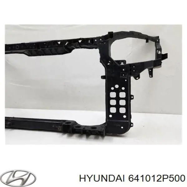 641012P500 Hyundai/Kia супорт радіатора в зборі/монтажна панель кріплення фар