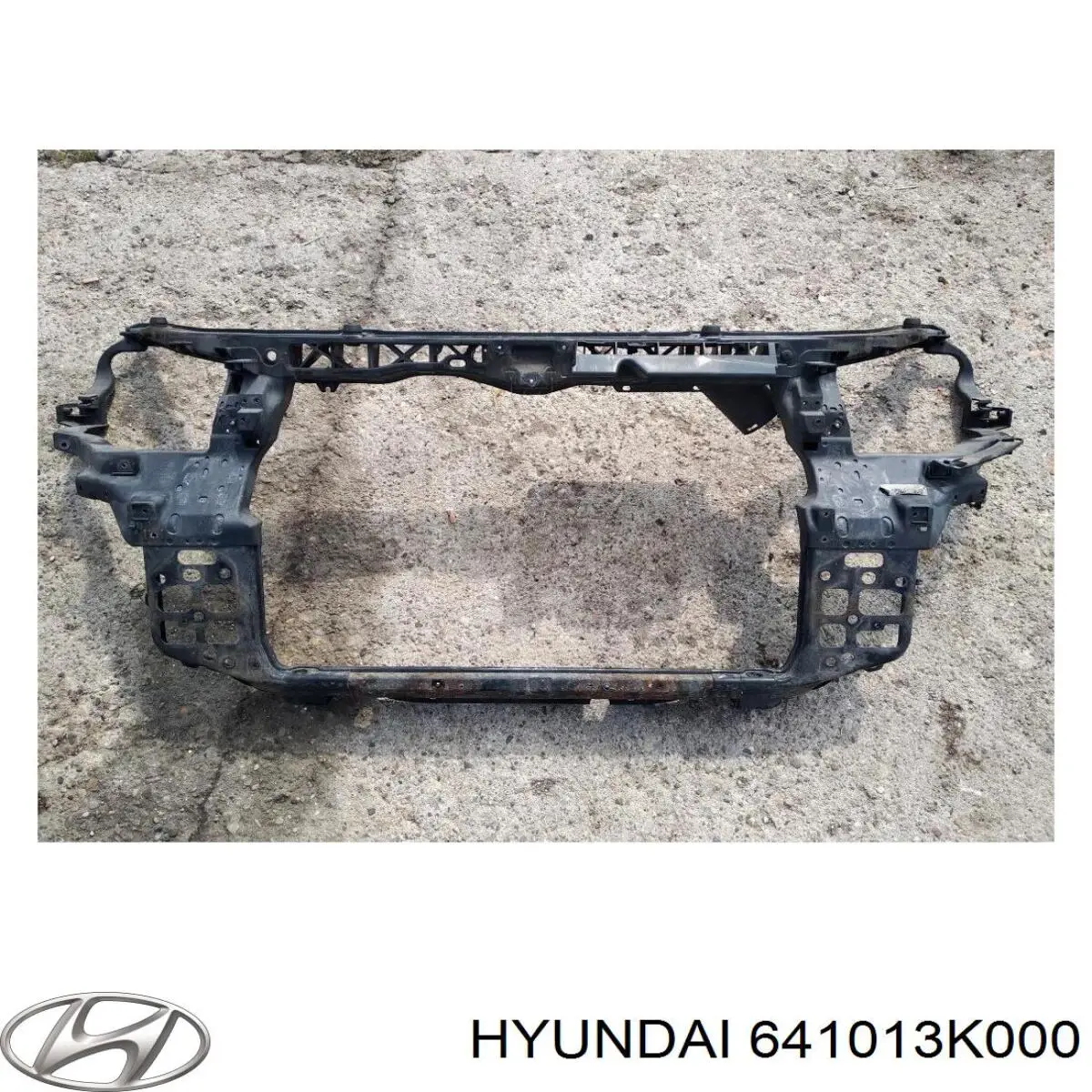 641013K000 Hyundai/Kia супорт радіатора в зборі/монтажна панель кріплення фар