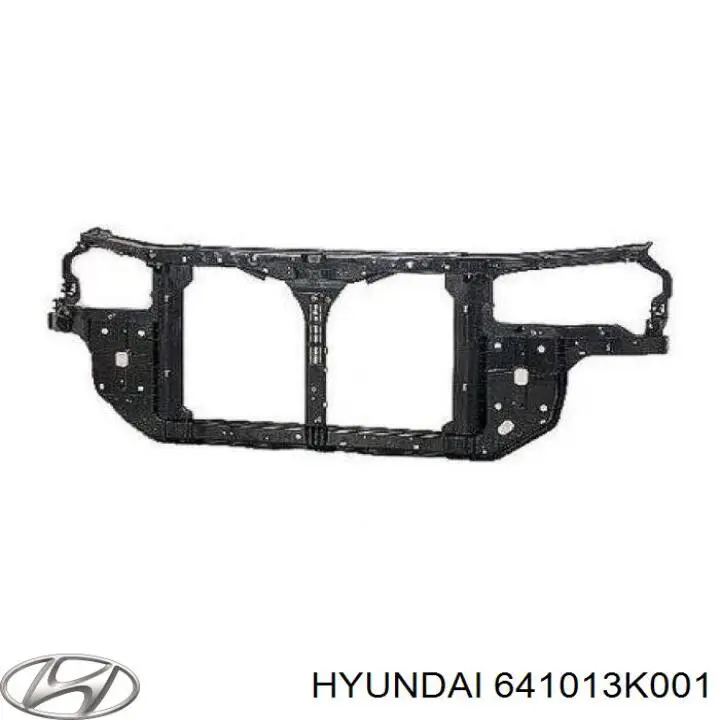 641013K001 Hyundai/Kia супорт радіатора в зборі/монтажна панель кріплення фар