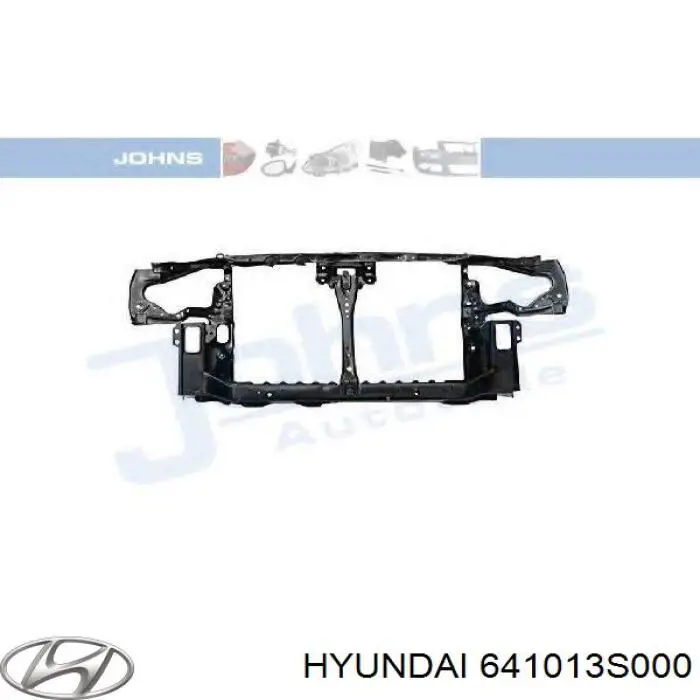 Купити Рамка радіатора Hyundai Sonata V NF