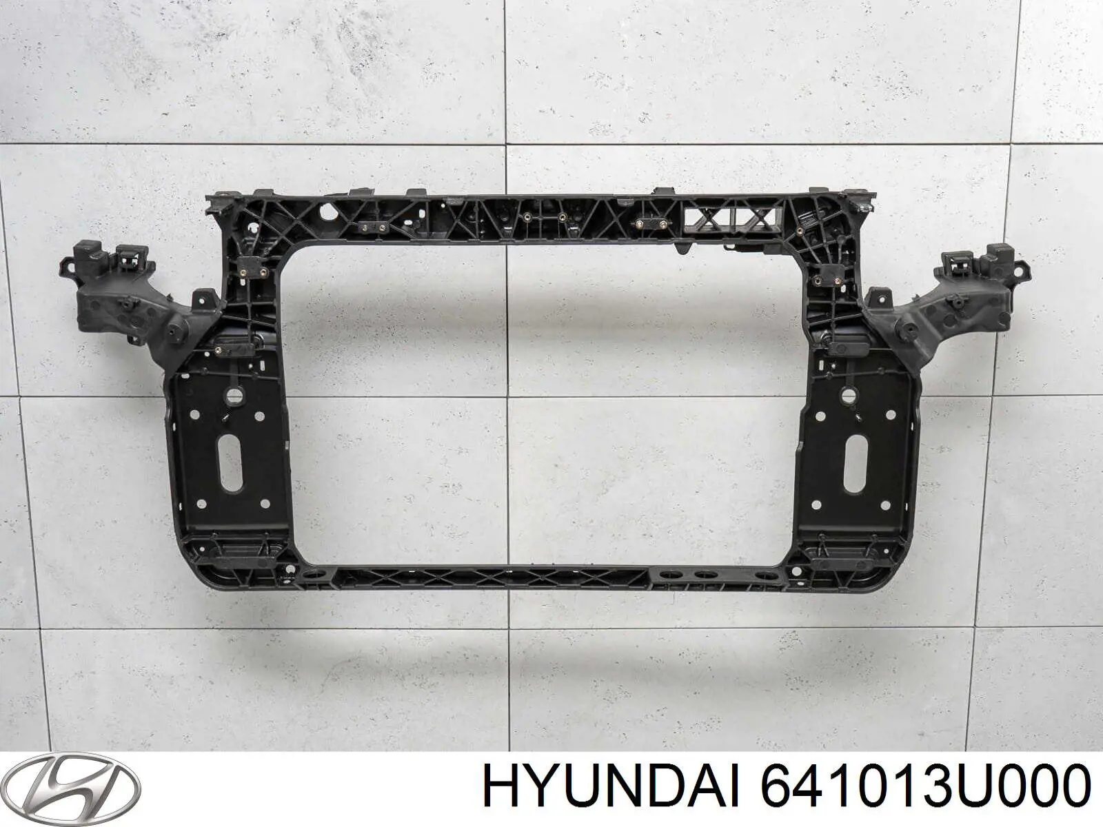641013U000 Hyundai/Kia супорт радіатора в зборі/монтажна панель кріплення фар