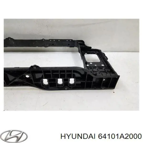 64101A2000 Hyundai/Kia супорт радіатора в зборі/монтажна панель кріплення фар