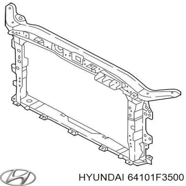 Панель передня Hyundai/Kia 64101F3500 ціна, від 95.02 USD