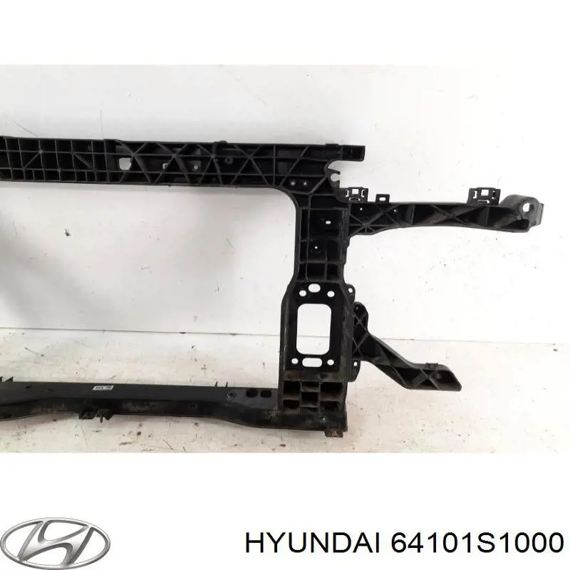 Супорт радіатора в зборі/монтажна панель кріплення фар Hyundai Santa Fe 4 (TM, TMA) (Хендай Санта фе)