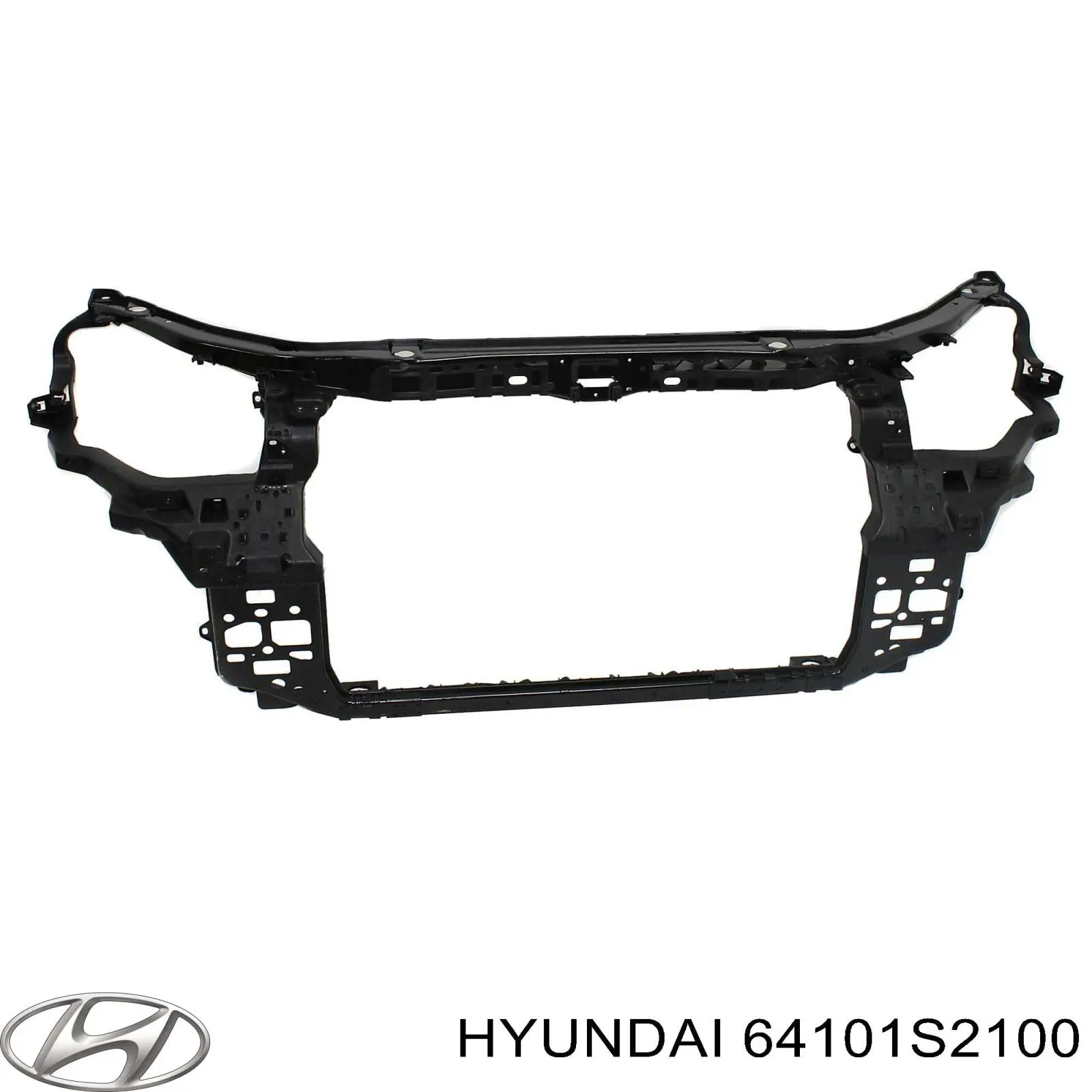 64101S2100 Hyundai/Kia супорт радіатора в зборі/монтажна панель кріплення фар