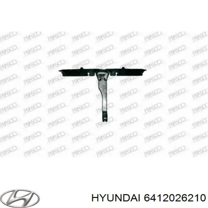 Купити 6412026210 Hyundai/Kia Супорт радіатора верхній/монтажна панель кріплення фар