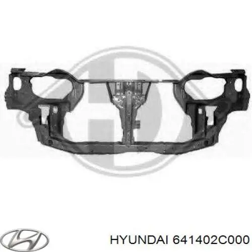 Купити 641402C000 Hyundai/Kia Супорт радіатора верхній/монтажна панель кріплення фар