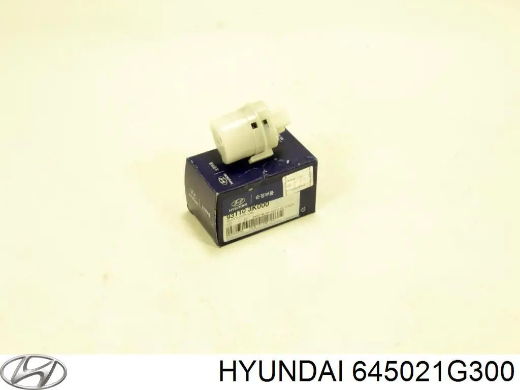 645021G300 Hyundai/Kia панель бризковика (лонжерону моторного відсіку, права)