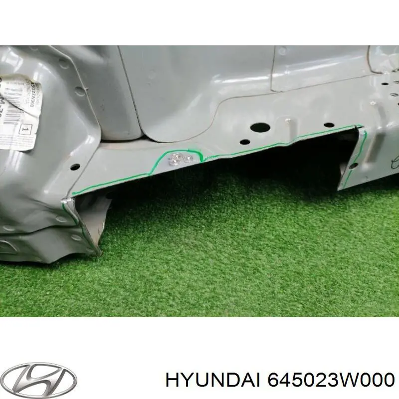 Купити 645023W000 Hyundai/Kia Панель бризковика (лонжерону) моторного відсіку, права