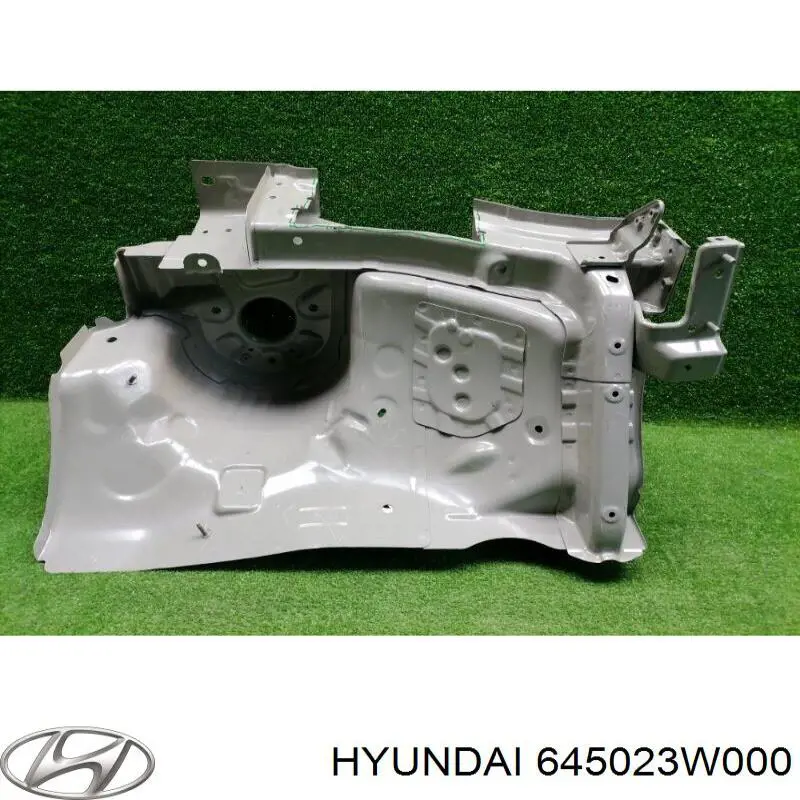 645023W000 Hyundai/Kia Панель бризковика (лонжерону) моторного відсіку, права