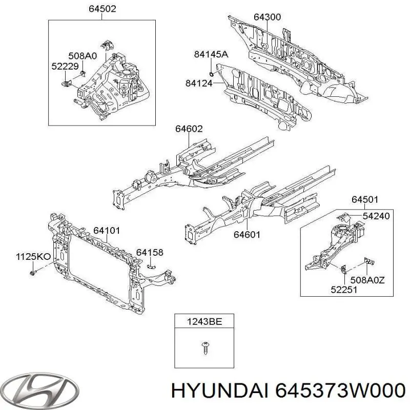 645373W000 Hyundai/Kia 
