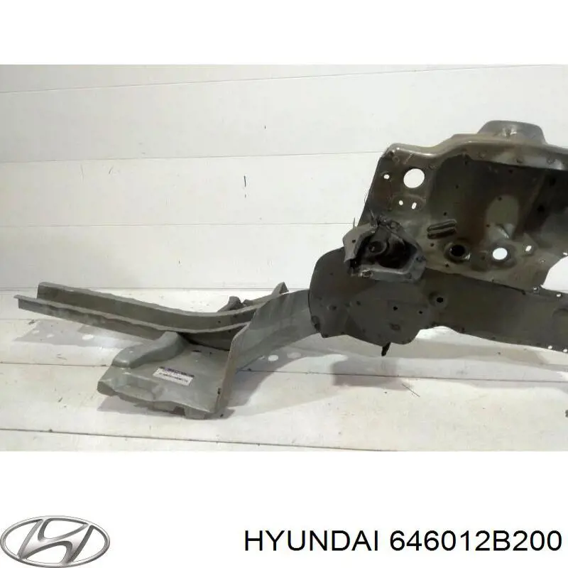 Лонжерон рами передній лівий Hyundai/Kia 646012B200 ціна, від 63.60 USD